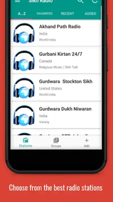 Sikh Radio ਸਿੱਖ ਰੇਡੀਓ android App screenshot 2